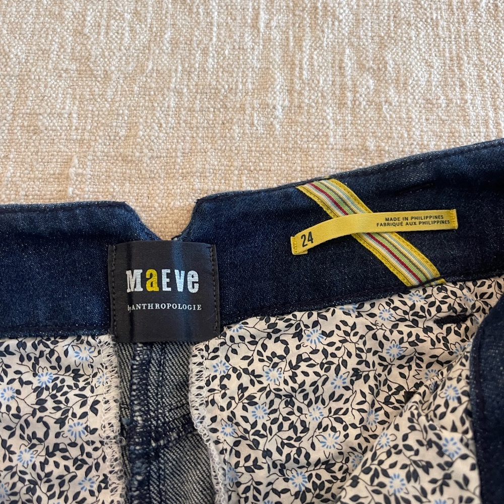 Maeve by Anthropologie flare blue jeans, size 24 - Picture 8 of 8